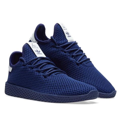 adidas originals x pharrell williams tennis hu black blue